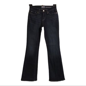 womens levis jeans blue signature modern bootcut W27 L32 dark. Blue like new